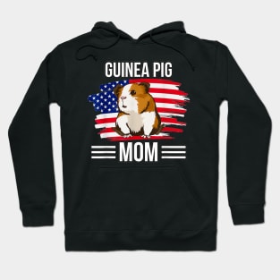 USA Flag 4th Of July Mothers Day Merica Guinea Pig Hoodie
